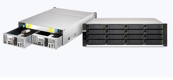Máy chủ rack QNAP ES1686dc Enterprise ZFS NAS có bộ vi xử lý Intel® Xeon® D