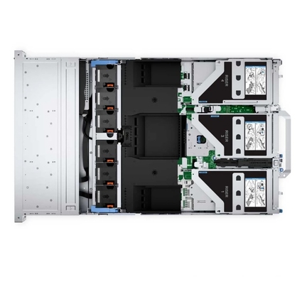 De ll PowerEdge R760 Rack Server Mainstream 2U Dual Intel Xeon 16x 2.5 " SAS / SATA 8x NVMe Direct