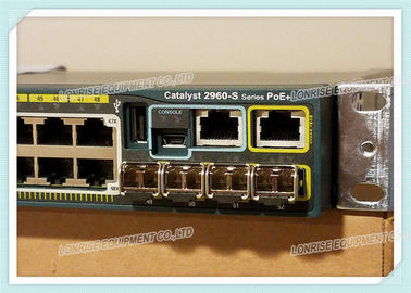 Cisco Switch WS-C2960S-48LPS-L 48 cổng Poe Gigabit Ethernet Switch Cisco Network Switch đang cung cấp 48 cổng Ethernet 10/100/1000 với nguồn điện PoE 370W
