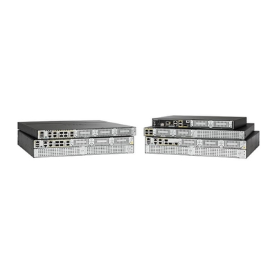 ISR4461 K9 Cisco Router ISR 4461 với 4 khe cắm GE 3 NIM ISC 3 khe cắm SM 8 GB Flash Memory mặc định