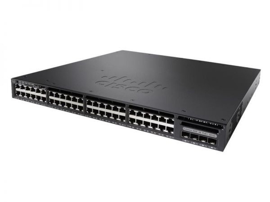 WS C3650 48PS S Catalyst 3650 48 10 100 1000 Ethernet PoE cổng 4 1G Uplinks Lớp 3 Chuyển IP cơ sở IOS quản lý