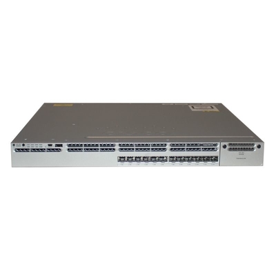 Cisco Switch WS-C3850-12S-SCatalyst 3850 series 12 SFP Port Switch IP Base là bộ chuyển đổi xếp chồng ở cấp doanh nghiệp thế hệ tiếp theo được tích hợp với 12 cổng SFP trong bộ tính năng cơ sở IP