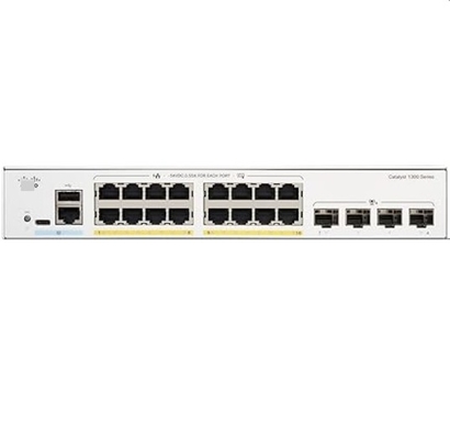 Cisco C1300-16P-4X 16x 10/100/1000 cổng cổng PoE + với ngân sách năng lượng 120W 4x 10 Gigabit SFP + Rack-Mountable
