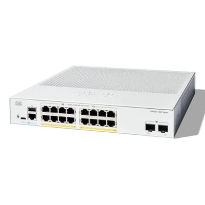 Cisco C1200-16P-2G - Cisco Switches 16x 10/100/1000 PoE + cổng với ngân sách năng lượng 120W, 2x Gigabit SFP, gắn rack