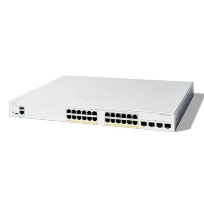 C1200-24P-4X Cisco C1200-24P-4X 24x 10/100/1000 cổng PoE + Với ngân sách năng lượng 195W, 4x10 Gigabit SFP, có thể lắp đặt rack