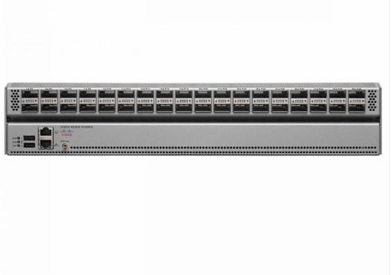 N9K-C93180YC-FX Nexus 9300 Với 48p 1/10G/25G SFP+ Và 6p 40G/100G QSFP28 MACsec Và Cổng thống nhất