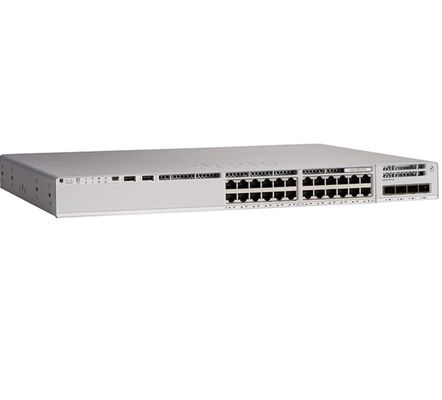 C9200L-24P-4G-A
Catalyst 9200L 24-port PoE + Switch với 4x 1G Uplinks hỗ trợ lợi thế mạng