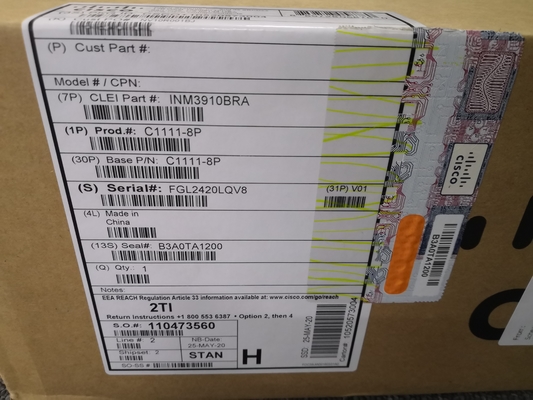 Cisco ISR 1100 C1111-8P Router 8 cổng Dual GE WAN 1Gbps