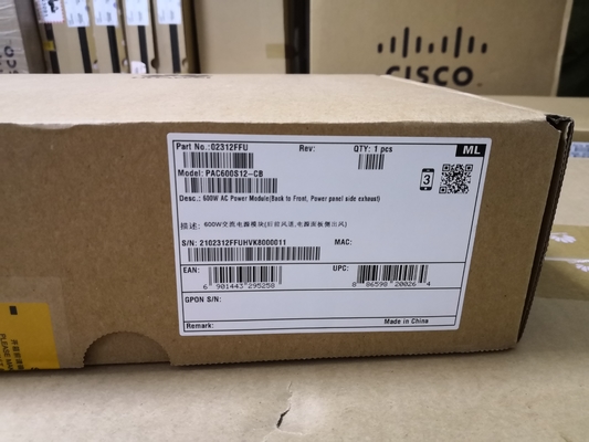 Mô-đun nguồn AC Huawei PAC600S12-CB 600W cho Switch S6000