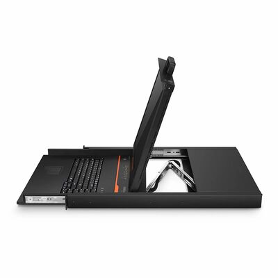 Bộ chuyển đổi KVM USB gắn trên giá 1U VGA 8 cổng x1 dành cho người dùng với đèn LED 19", 8 x Cáp VGA đi kèm