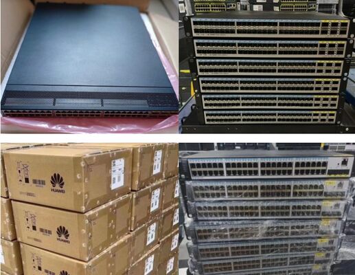 CE6875-48S4CQ-EI, cổng 48*10GE SFP+, cổng 4*100GE QSFP28 hoặc cổng 4*40GE QSFP+.