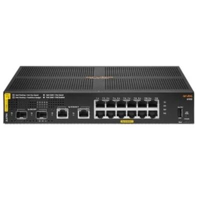 JL679A, Công tắc Aruba 6100, PoE 12xGE/2xSFP+/139W PoE