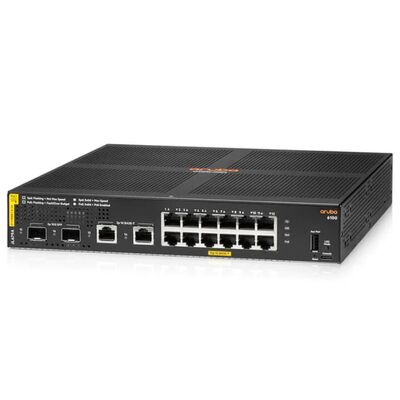 JL679A, Công tắc Aruba 6100, PoE 12xGE/2xSFP+/139W PoE