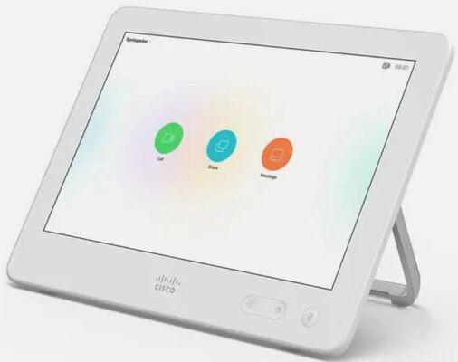 CS-TOUCH10=, Bộ điều khiển Cisco Touch 10, Bộ điều khiển hội nghị truyền hình/Màn hình cảm ứng 10 inch/Cấp nguồn PoE