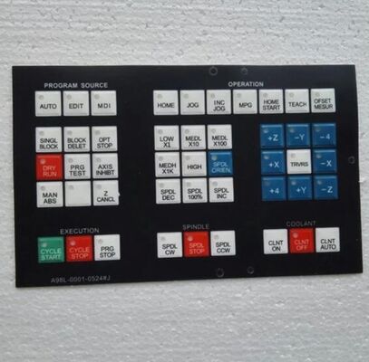 Fanuc A98L-0001-0524#A Bàn phím màng (Bảng vận hành 42 phím cho hệ thống CNC)