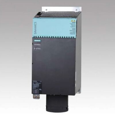 Mô-đun động cơ đơn SINAMICS S120, Đầu vào 600V DC, Đầu ra 3AC 400V 85A, Kích thước sách, Làm mát không khí bên trong
