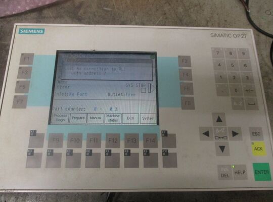 Siemens SIMATIC OP27C 6AV3627-1LK00-1AX0, Bảng điều khiển HMI màu 5,7" STN với 24 phím chức năng (18 phím có đèn LED)