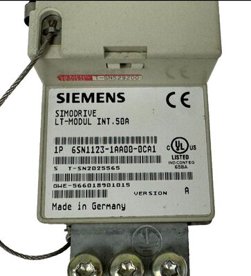Mô-đun nguồn SIMODRIVE 611 của Siemens 6SN1123-1AA00-0CA1 - Bộ truyền động servo hiệu suất cao cho tự động hóa công nghiệp