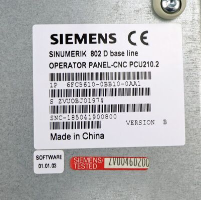 Mô-đun điều khiển CNC SINUMERIK 802D của Siemens 6FC5610-0BB10-0AA1