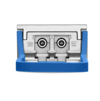TS-OP-314H-10C/400G OSFP LR4 Fined Top Optical Transceiver với bước sóng 1310nm và truyền 10km cho mạng mật độ cao