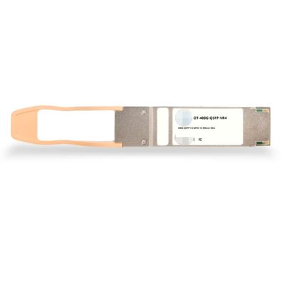 TS-Q2O-854H-01C-V/400G QSFP112 VR4 Optical Transceiver Module với bước sóng 850nm 50m MPO12 Connector cho Trung tâm Dữ liệu