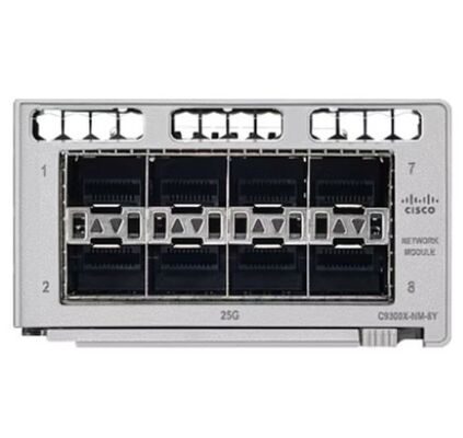Cisco C9300X-NM-8Y Catalyst 9300 Series Network Expansion Module với 8 cổng SFP và tốc độ dữ liệu 25 Gbps