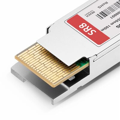 TS-Q2O-854H-01C/400G QSFP112 SR8 850nm 100m MMF MPO-16 Optical Transceiver Module cho Trung tâm Dữ liệu
