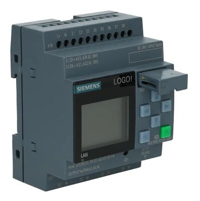 Siemens LOGO! 24CE PLC Logic Module với 8 đầu vào kỹ thuật số 4 đầu ra transistor và Ethernet tích hợp cho điều khiển công nghiệp