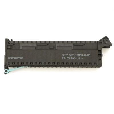 Siemens 6ES7592-1AM00-0XB0 Đầu nối trước SIMATIC S7-1500 với đầu nối vít 40 chân cho chiều rộng mô-đun 35 mm và 4 cầu nối tiềm năng