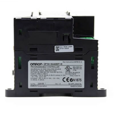 Omron CP1H-XA40DT1-D PLC CPU Unit với 40 I/O I/O tương tự và 24V DC Power cho Tự động hóa công nghiệp