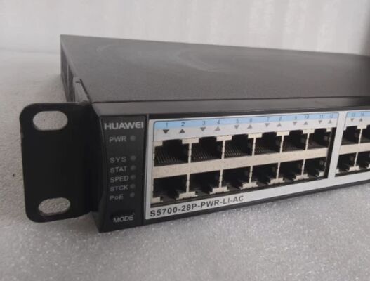 S5700-28P-LI-24S-BAT, Huawei S5700 Switch, khe cắm pin 28xGig SFP/4x10/100/1000 hoặc SFP/1