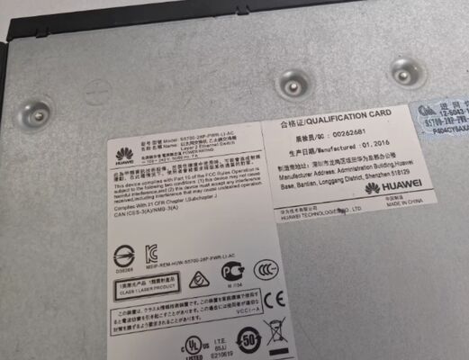 S5700-28P-LI-24S-BAT, Huawei S5700 Switch, khe cắm pin 28xGig SFP/4x10/100/1000 hoặc SFP/1