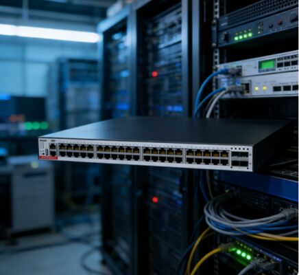 RG-S5310-48GT4XS-P-E Switch Lớp 3 PoE+, 48x1000M RJ45, 4x10G SFP+, Ngân sách PoE 1570W, Nguồn kép dự phòng