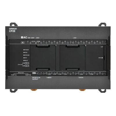 Omron CP2E‑N40DT1‑D Mô-đun CPU PLC PLC nhỏ gọn 24VDC 24DI 16DO PNP Ethernet