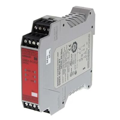 Mô-đun bộ điều khiển an toàn Omron G9SX-BC202-RT 24VDC DIN Rail Mount