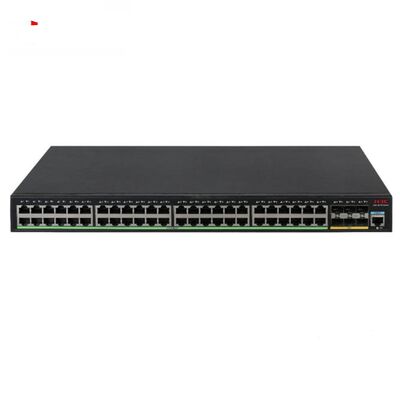 H3C LS-5170-54S-PWR-EI Bộ chuyển mạch được quản lý 48 cổng Gigabit PoE+ với 6×10G SFP+ Đường lên, Lớp 3, Giá đỡ 1U