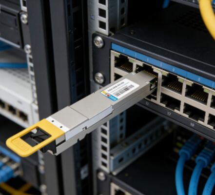 Module thu phát quang OSFP 800G SR8, 850nm, 100m, MPO-16, PAM4, DOM