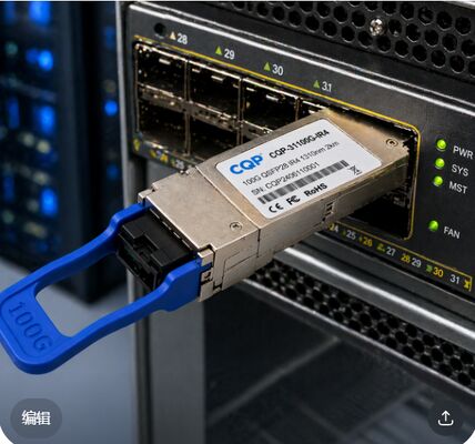 CQP-31100G-IR4 100G QSFP28 IR4 Máy thu quang LC SMF Module Máy thu quang cho mạng tầm trung