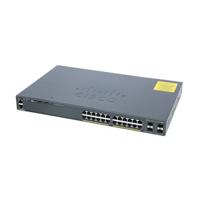WS-C2960X-24TS-L, Bộ chuyển mạch Cisco Catalyst, 24x10/100/1000T, 4xSFP, Cơ sở LAN