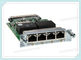 Mô-đun thu phát quang thế hệ thứ ba của Cisco VWIC3-4MFT-T1 / E1 Thẻ giao diện thoại / mạng 4 cổng T1 / E1