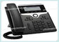 Màu trắng và đen CP-7821-K9 Điện thoại IP Cisco 7821 với một số hỗ trợ ngôn ngữ