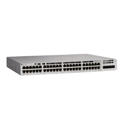 Cisco Catalyst 9200 Switch C9200-48P-E với cổng 48xPoE+, Giấy phép thiết yếu mạng và khả năng lớp 3