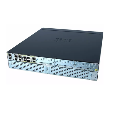 ISR4451 X K9 1to 2G Hệ thống thông lượng 4 WAN Và cổng LAN 4 cổng SFP 10 lõi CPU An ninh giọng nói WAAS thông minh WAN