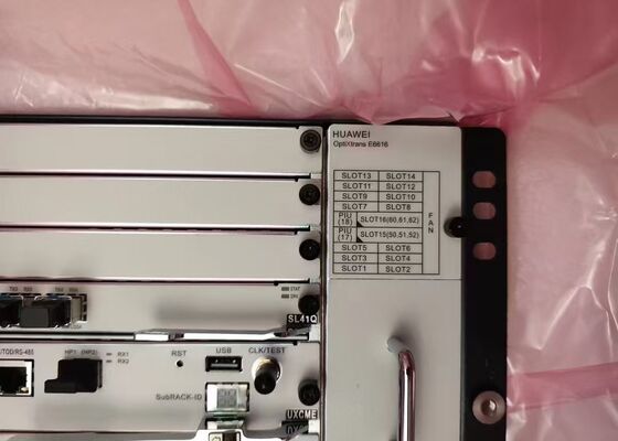 Huawei OptiXtrans E6616 Nền tảng truyền quang thông minh với thẻ TMB2TPS TMB3SL41009 TMB4EFS801