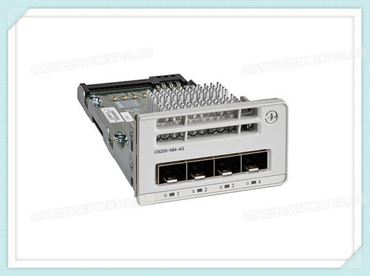 C9200-NM-4G, Mô-đun mạng Cisco Catalyst 9200, cổng 4x1GE, mô-đun trình cắm, Không cần quạt