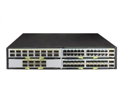 CE8861-4C-EI-B - Chuyển đổi trung tâm dữ liệu Huawei CE8800 với 4 khe cắm thẻ phụ 2 * AC Power Module 2 * FAN Box Port-Side Input