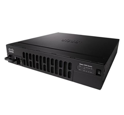 ISR4351-SEC/K9 200Mbps-400Mbps Hệ thống thông lượng 3 cổng WAN/LAN 3 cổng SFP CPU đa lõi 2 Service Module Slots