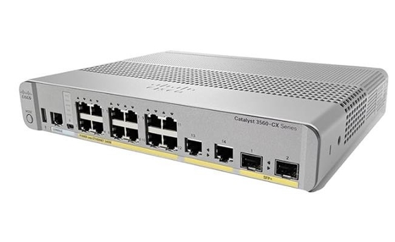 WS-C3560CX-12PD-S Cisco Catalyst 3560-CX 12-port compact Switch Layer 3 POE- 12 x 10/100/1000 Cổng Ethernet