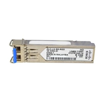 GLC-LX-SM-RGD tương thích với TAA 1000Base-LX SFP Transceiver (SMF 1310nm 10km DOM Rugged LC)