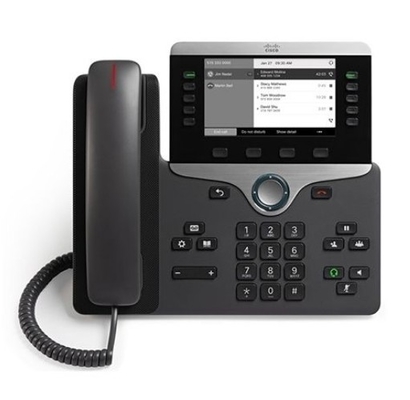 CP-8811-K9 Màn hình rộng màn hình màu xám Truyền thông giọng nói chất lượng cao Dễ sử dụng Cisco EnergyWise